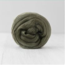 Extra fine Merino  100 g (n. 19 mikronia) moss DHG