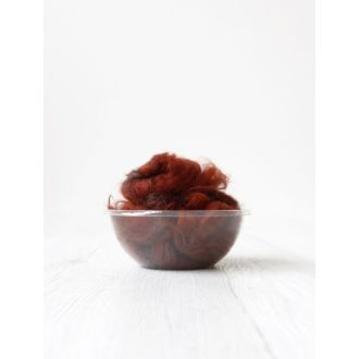 Villatopsi "kehruujäte" 100 gr ( rust)